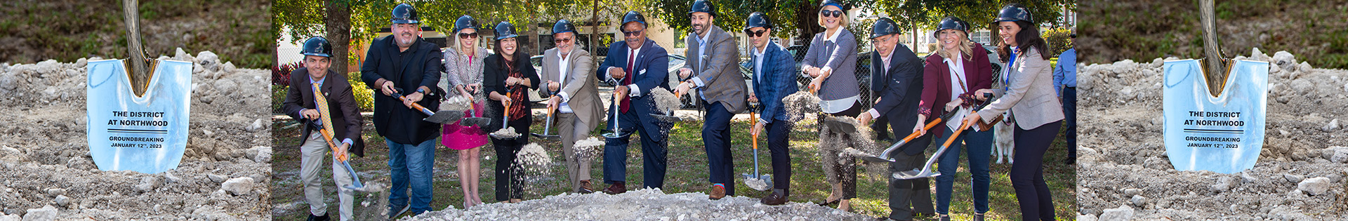 Groundbreaking The District BANNER
