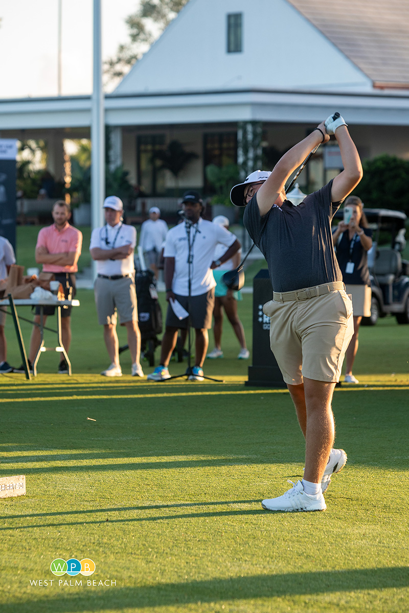 Gabriel Holtz, Boca Raton begins the tournament