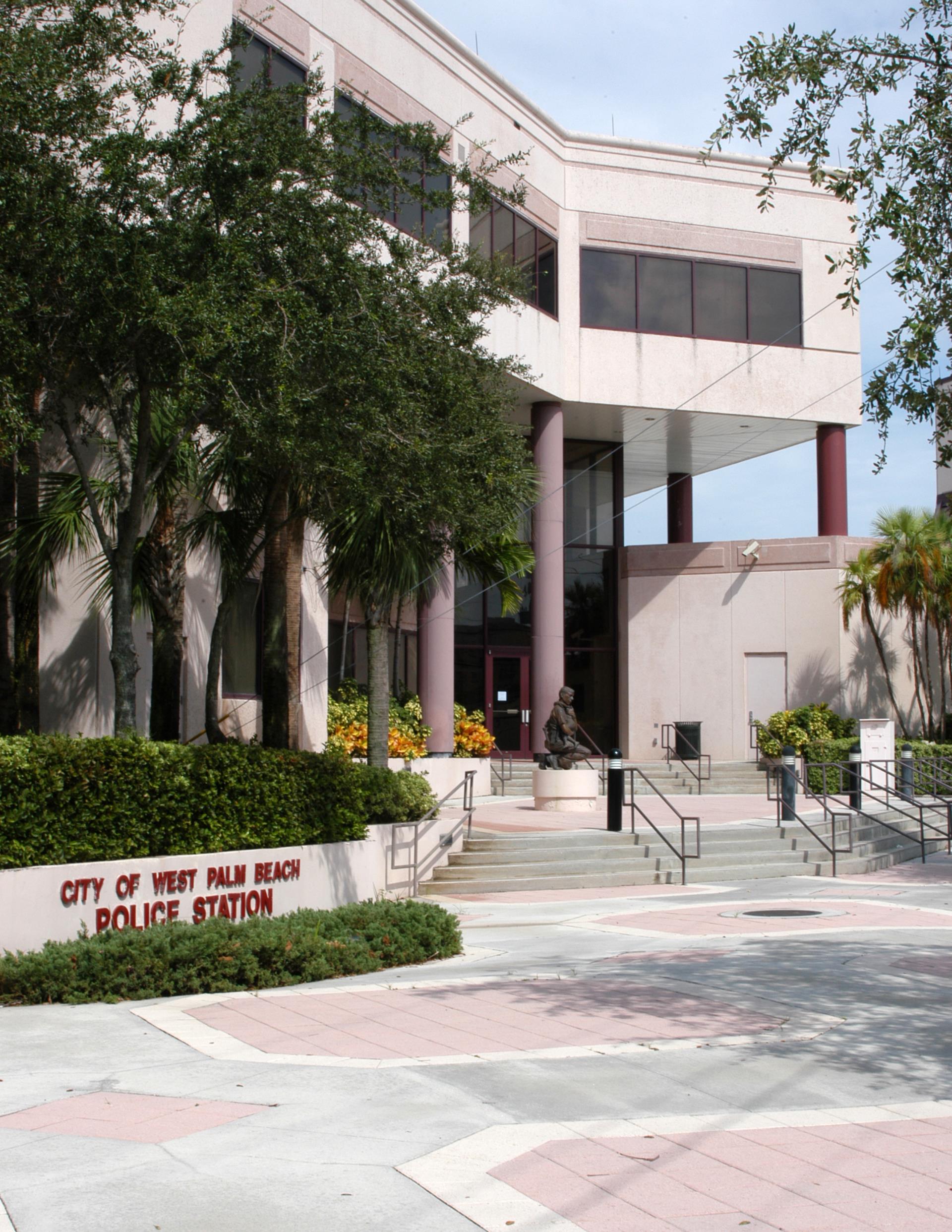 West Palm Beach Police Station exterior