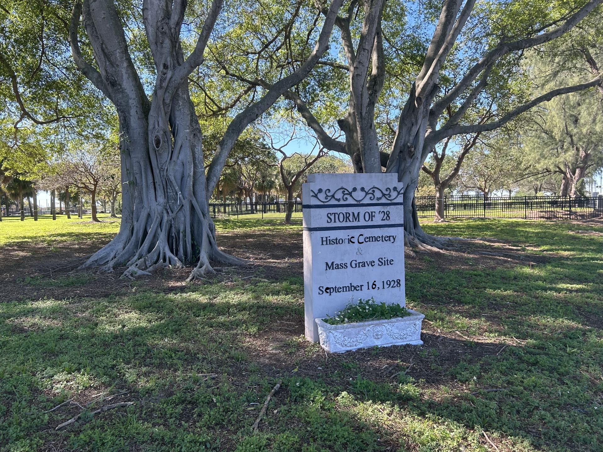 Storm of 1928 Memorial Park