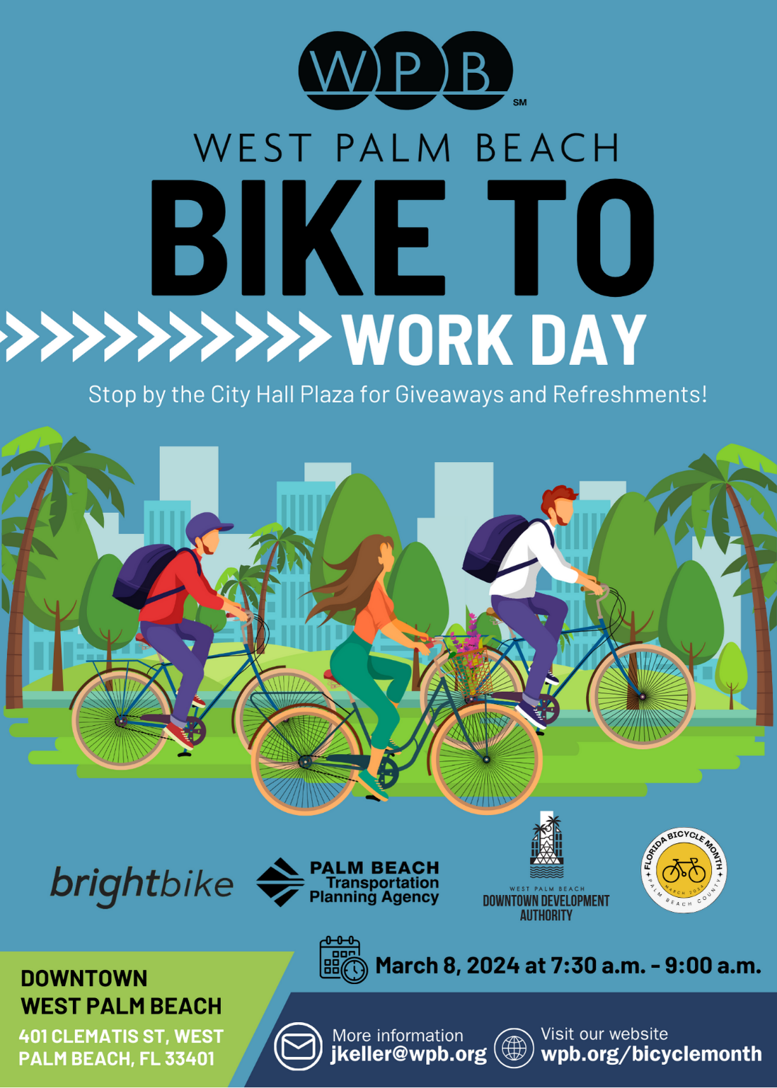 Bike to Work Day March 8 2024