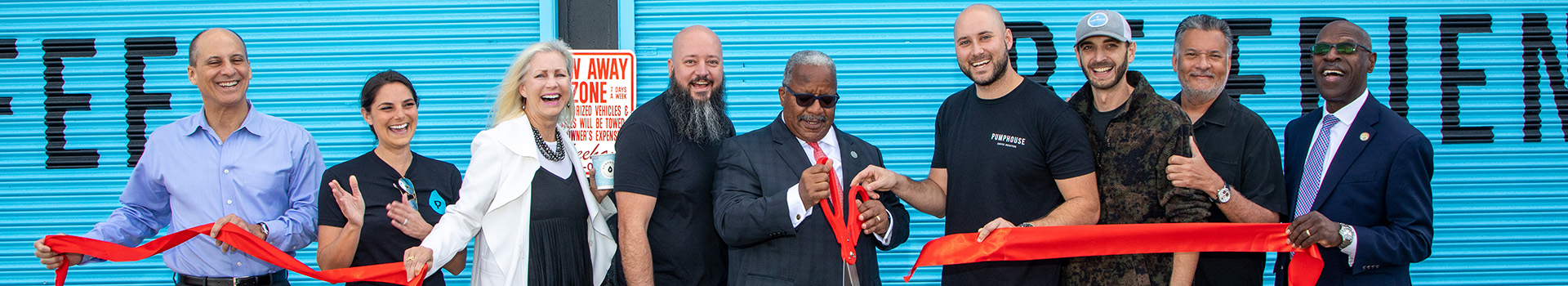 ECD Ribbon cut