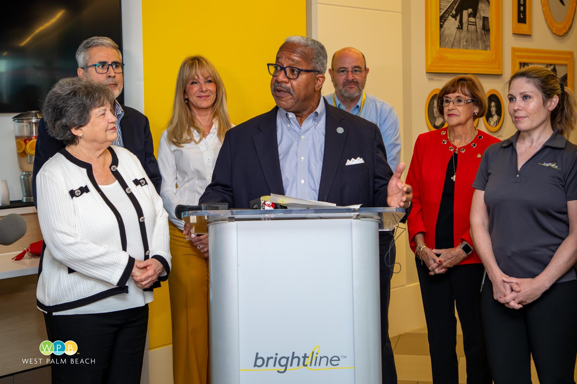 Brightline news conference