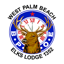 WPB Elks Lodge 1352 Logo (elk