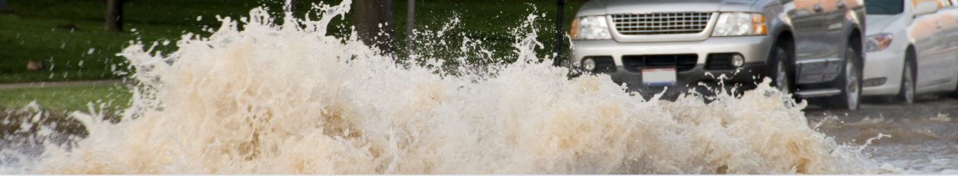 Broken water main