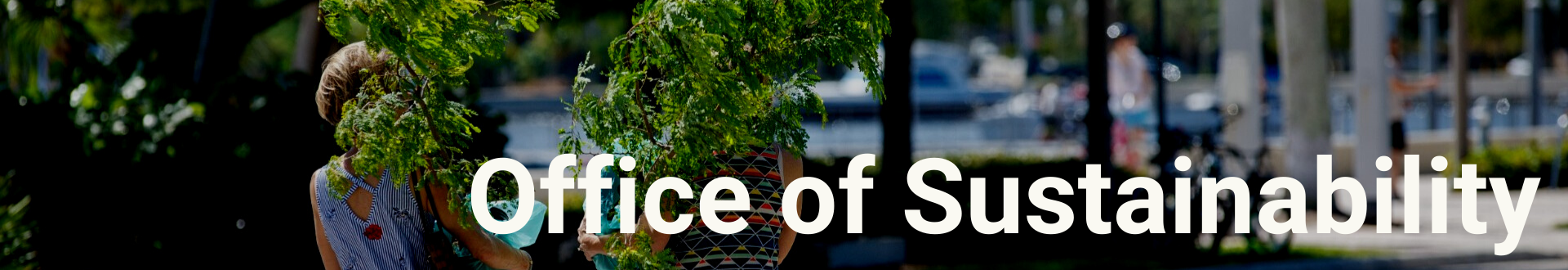 Office of Sustainability Banner