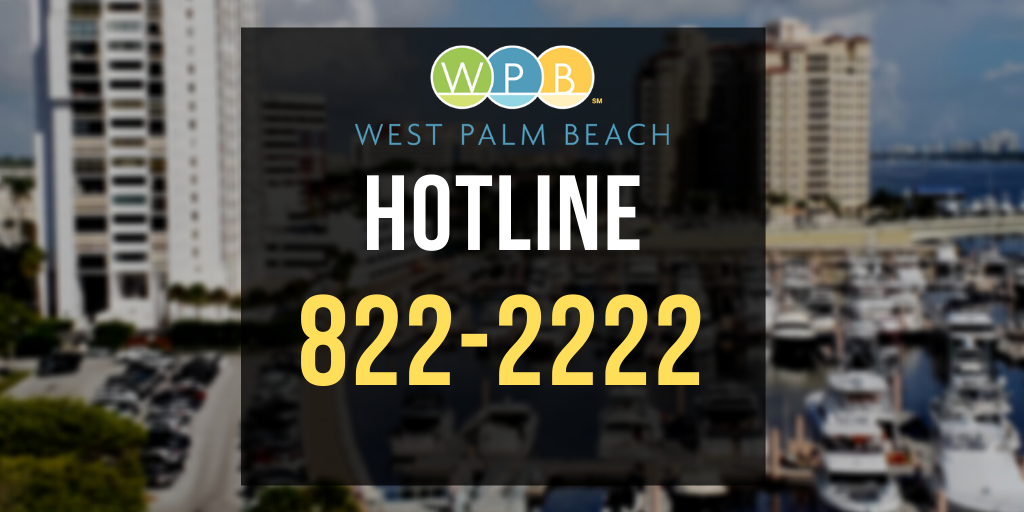 City Hotline Number 822-2222