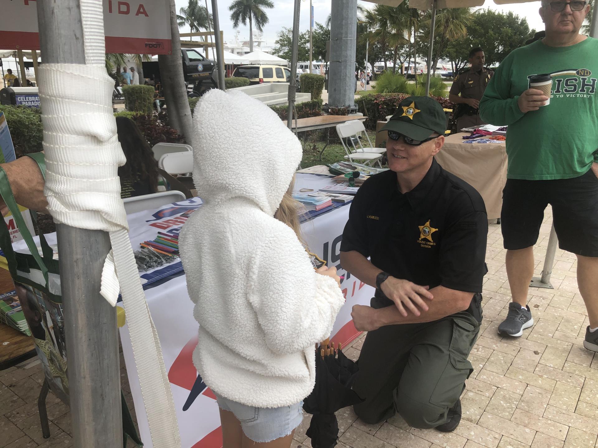 People attending  the Vision Zero Safety Fair, Feb 1, 2020