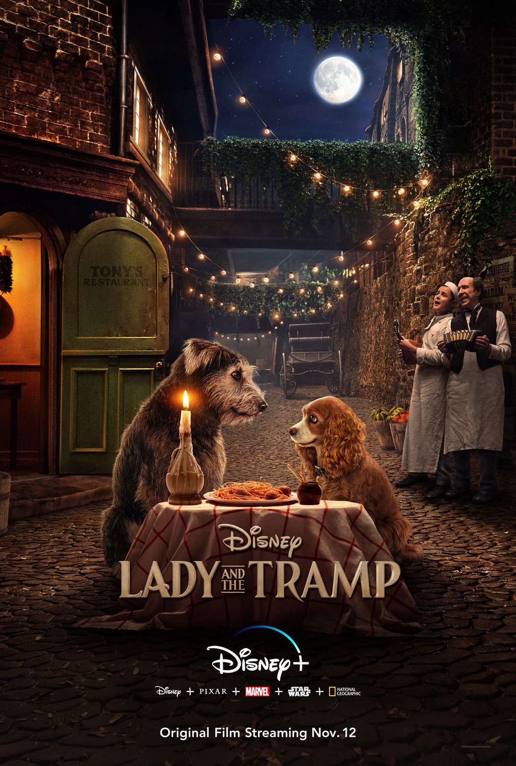 Movie Poster for Lady and the Tramp