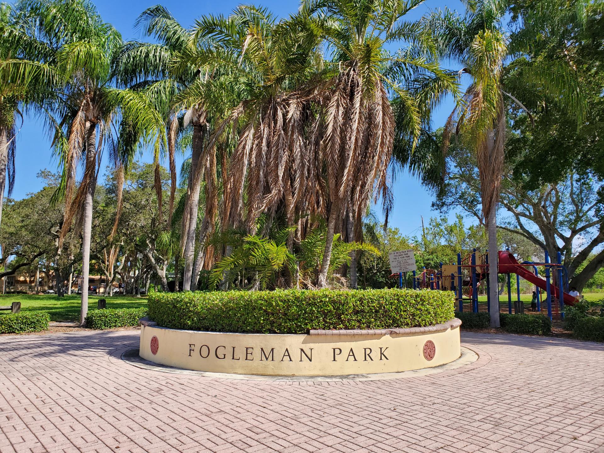 Fogleman Park Entrance