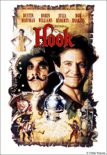 Movie poster for Hook rated PG