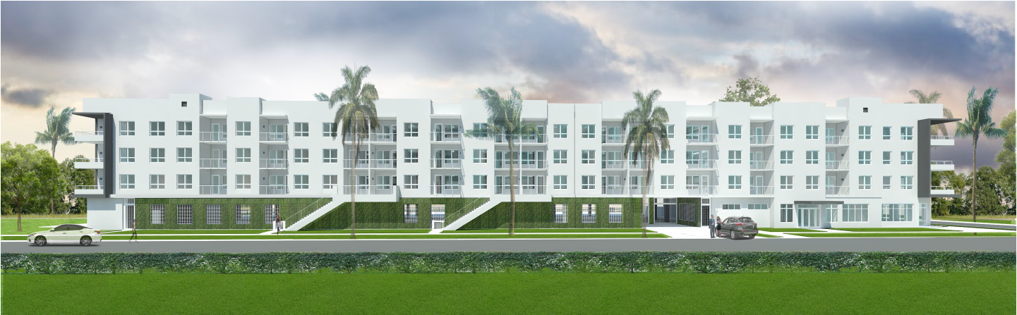 Rendering of Broward Block Project