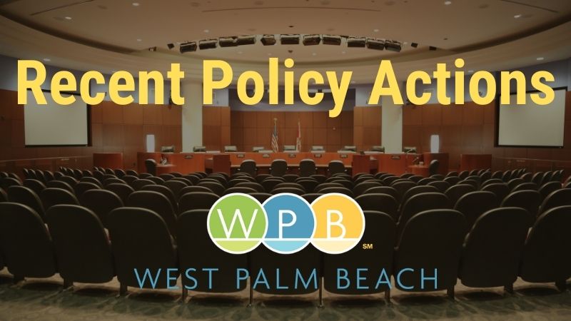 Recent Policy Actions Graphic