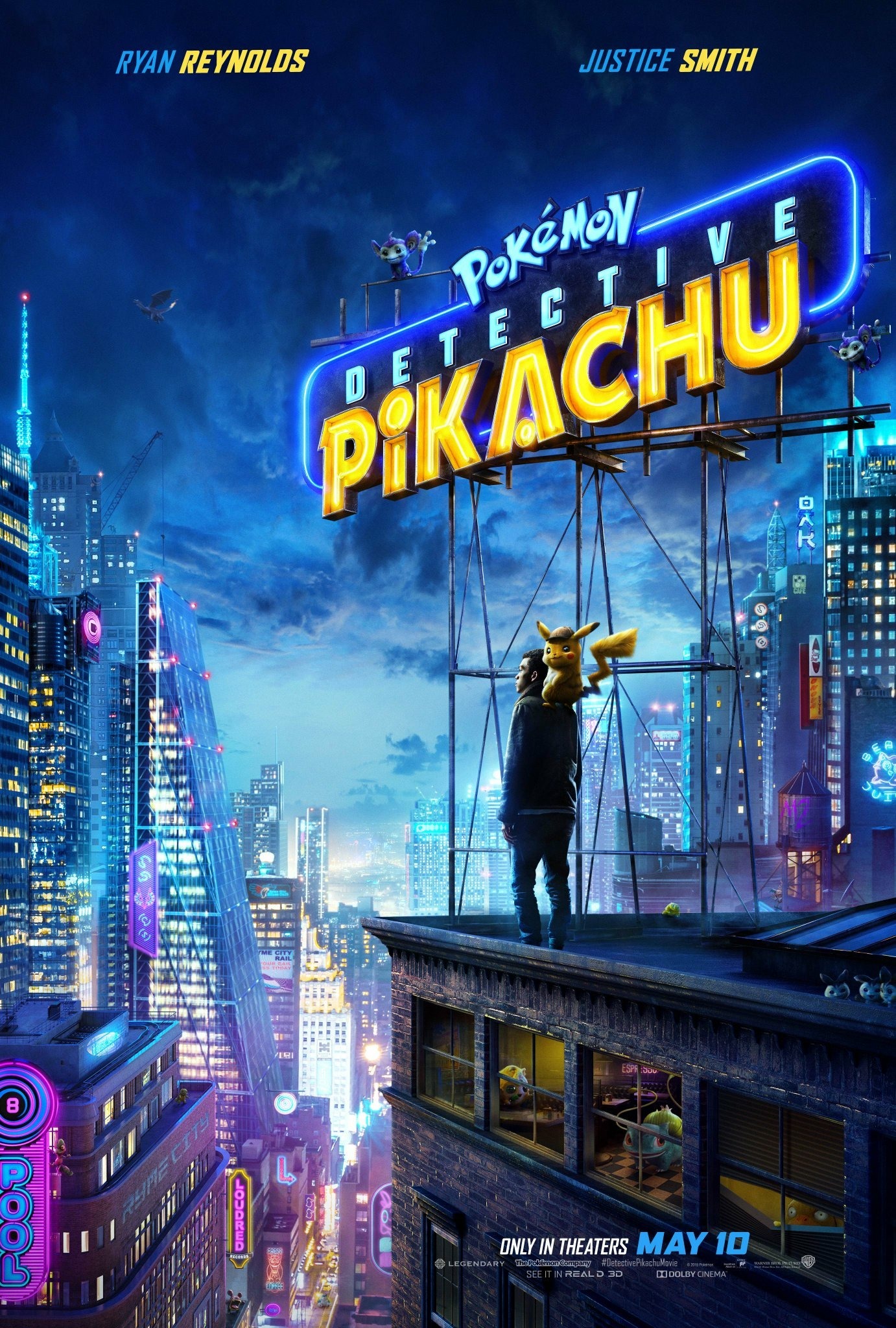 Movie poster for Pokémon Detective Pikachu