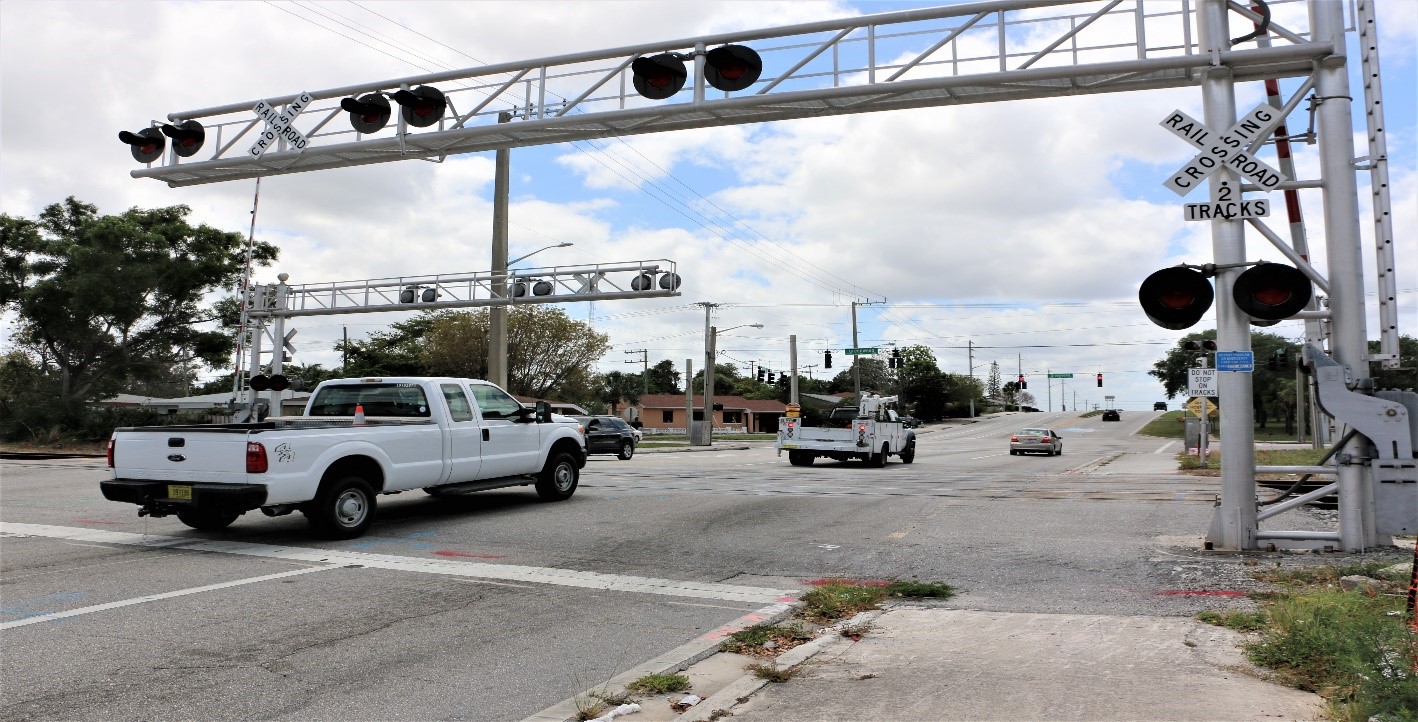 Railroad crossing