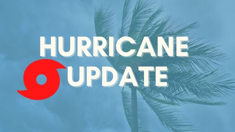 Hurricane Update Graphic