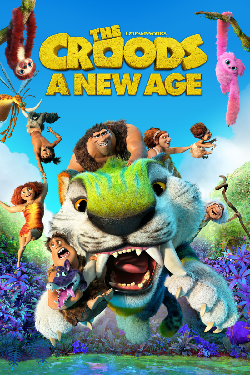 Movie poster for the Croods A New Age