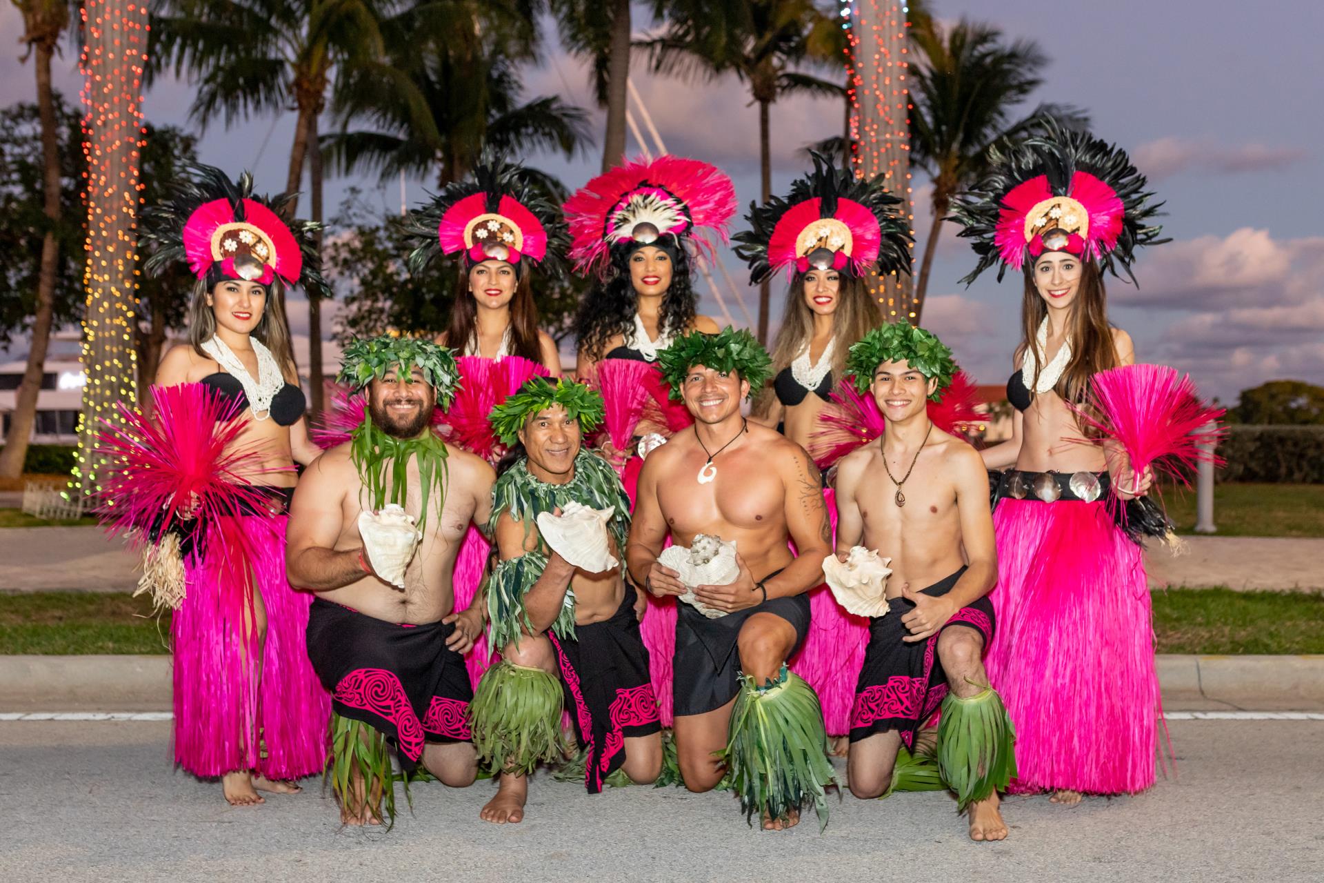 Photo of the Aloha Islanders Polynesian entertainment hula & fire dancers