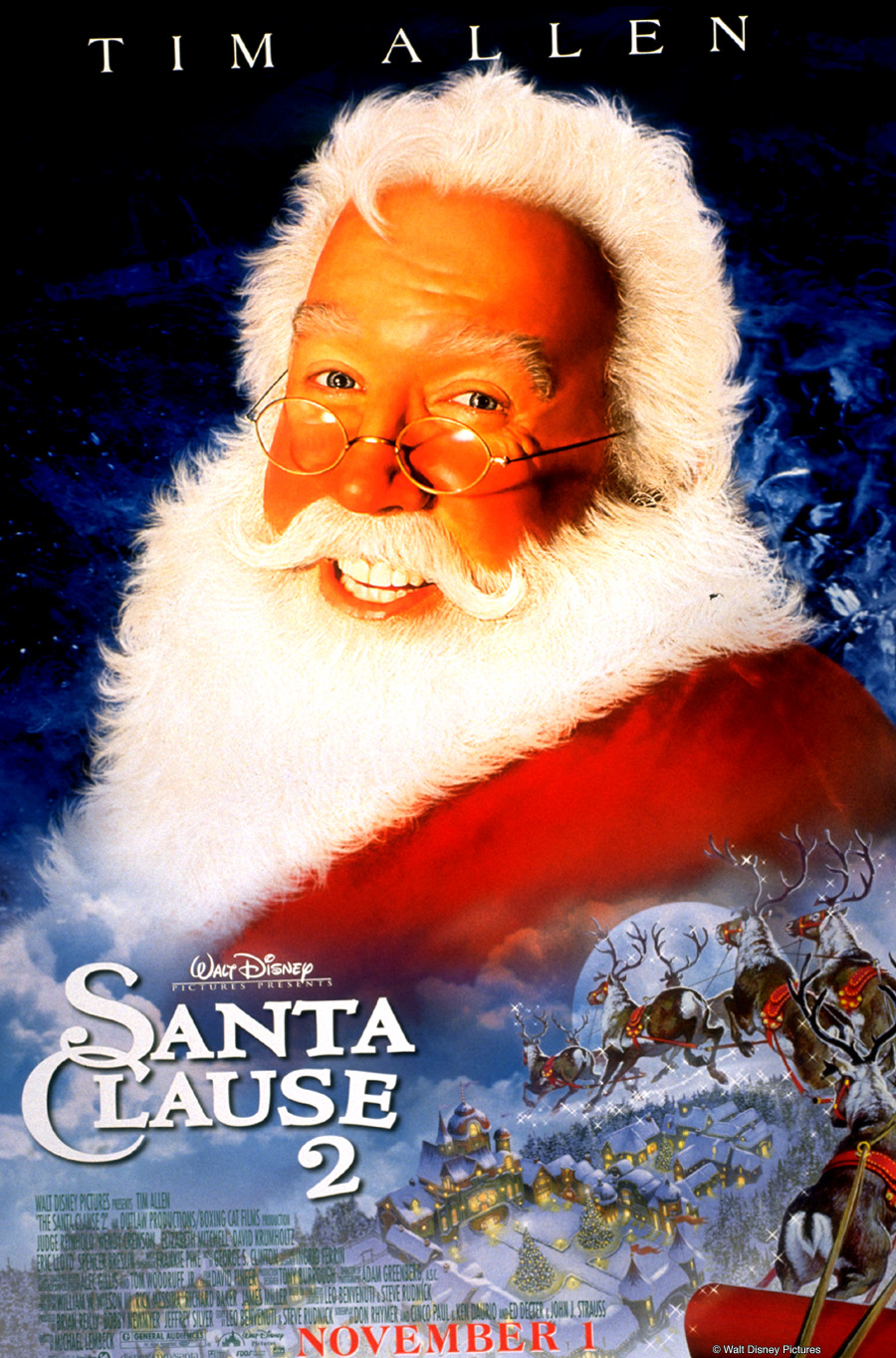 Movie poster for the Santa Clause 2