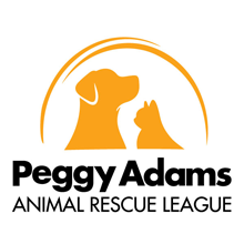 Logo for Peggy Adams animal rescue league