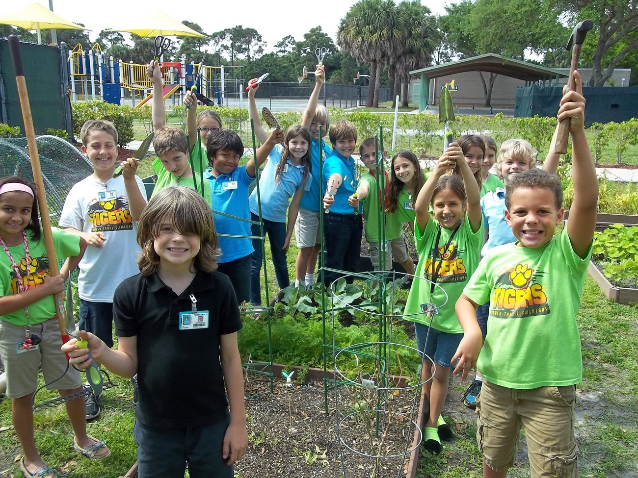 Kids in the Community Garden