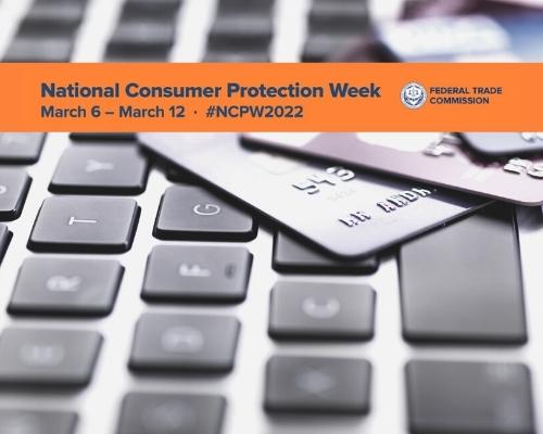 keyboard with consumer protection week