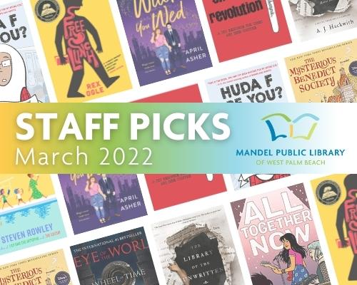 Staff Picks March 2022 blog cover