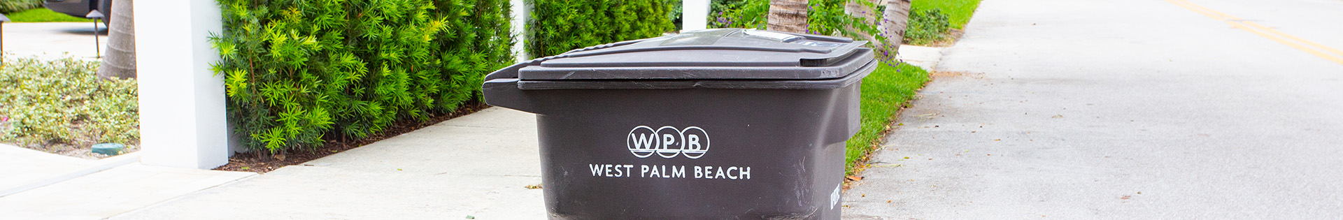 City of West palm Beach residential container