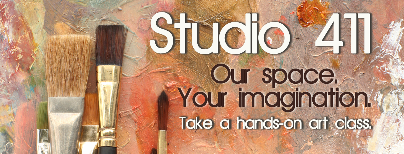 Studio 411 Take a Hands on Art Class