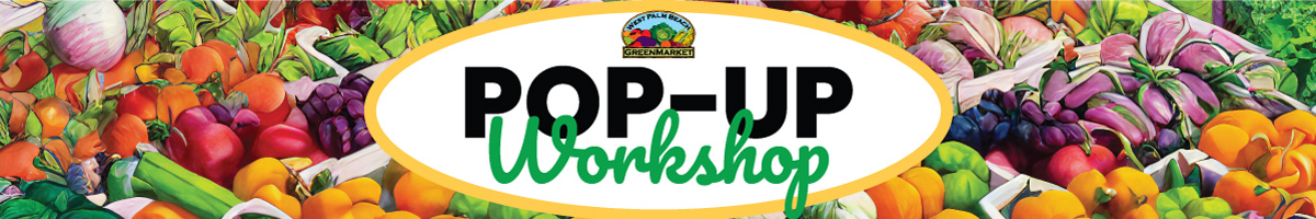 GreenMarket Pop-Up Workshop Banner Graphic