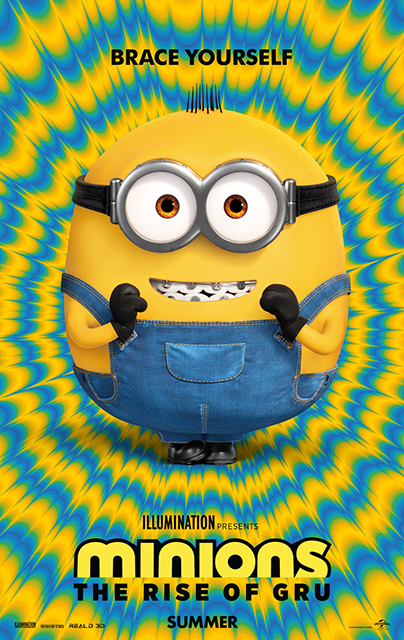Movie Poster for Minions The Rise of Gru