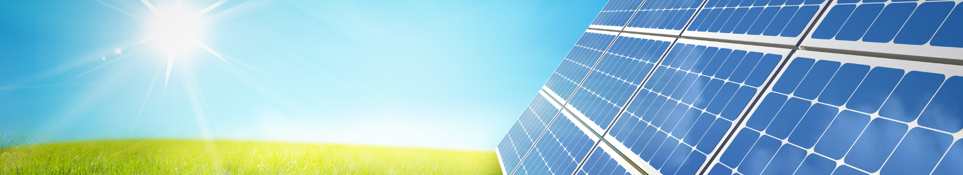 Solar web banner