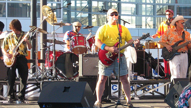 Caribbean Chillers Band Performing On Stage