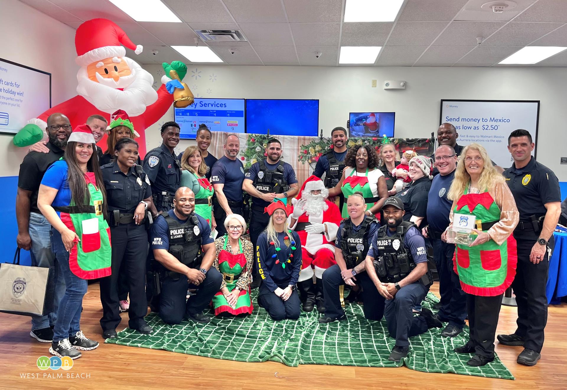 WPB Police Shop with a Cop crew