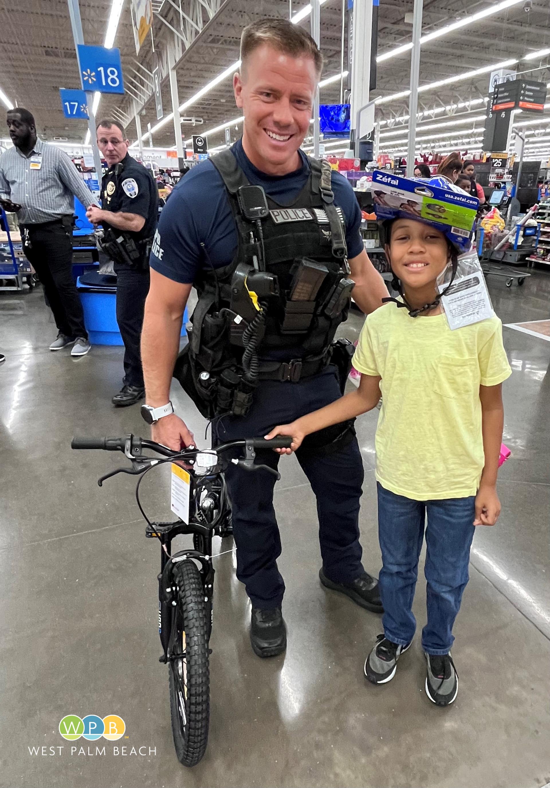 Shop with a Cop Bicycle