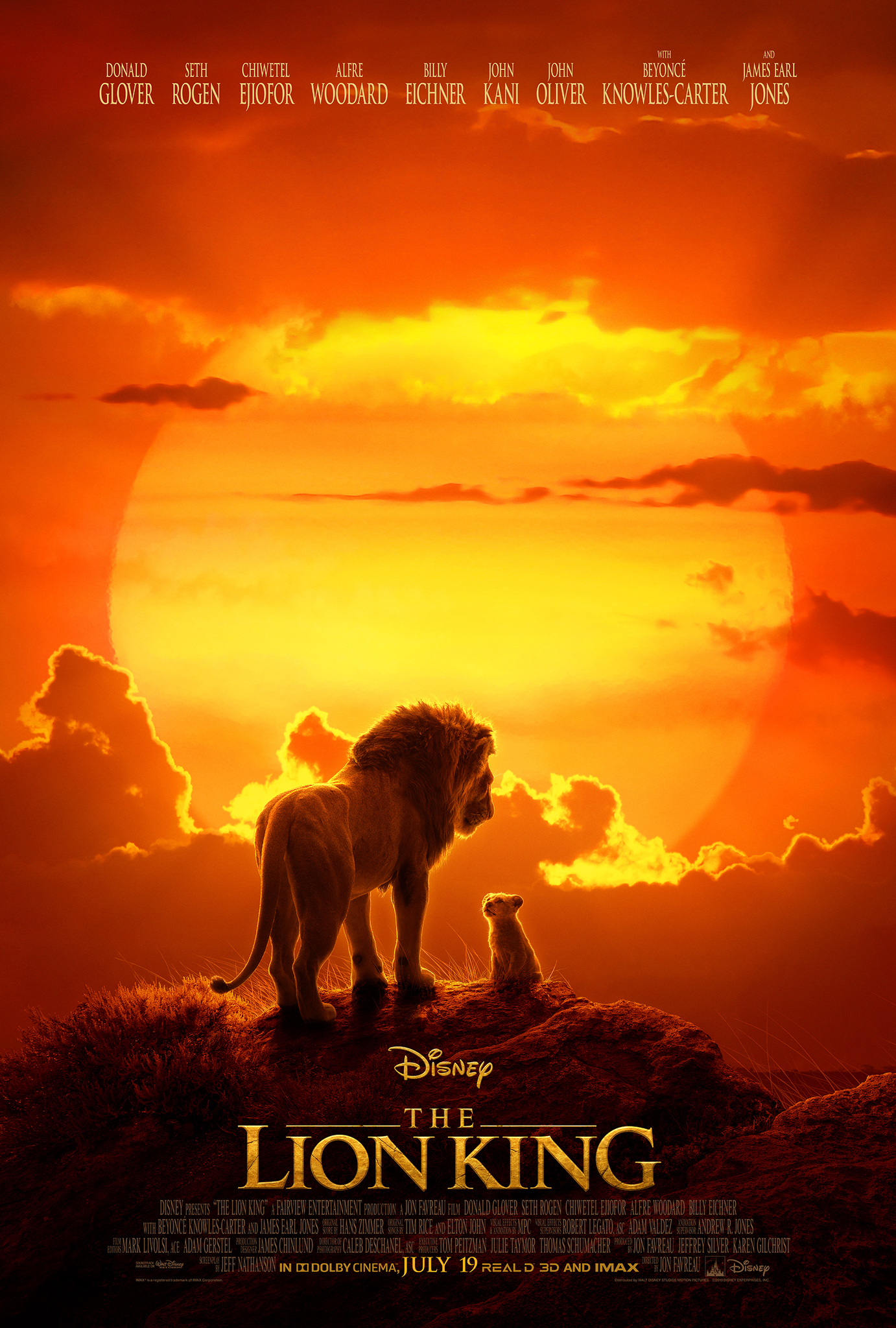 lion king movie poster