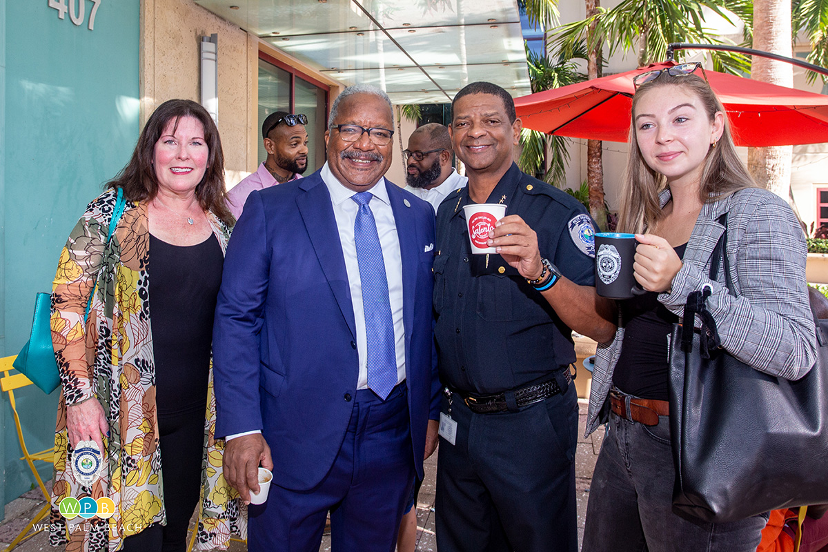 Mayor and Chief meeting with residents