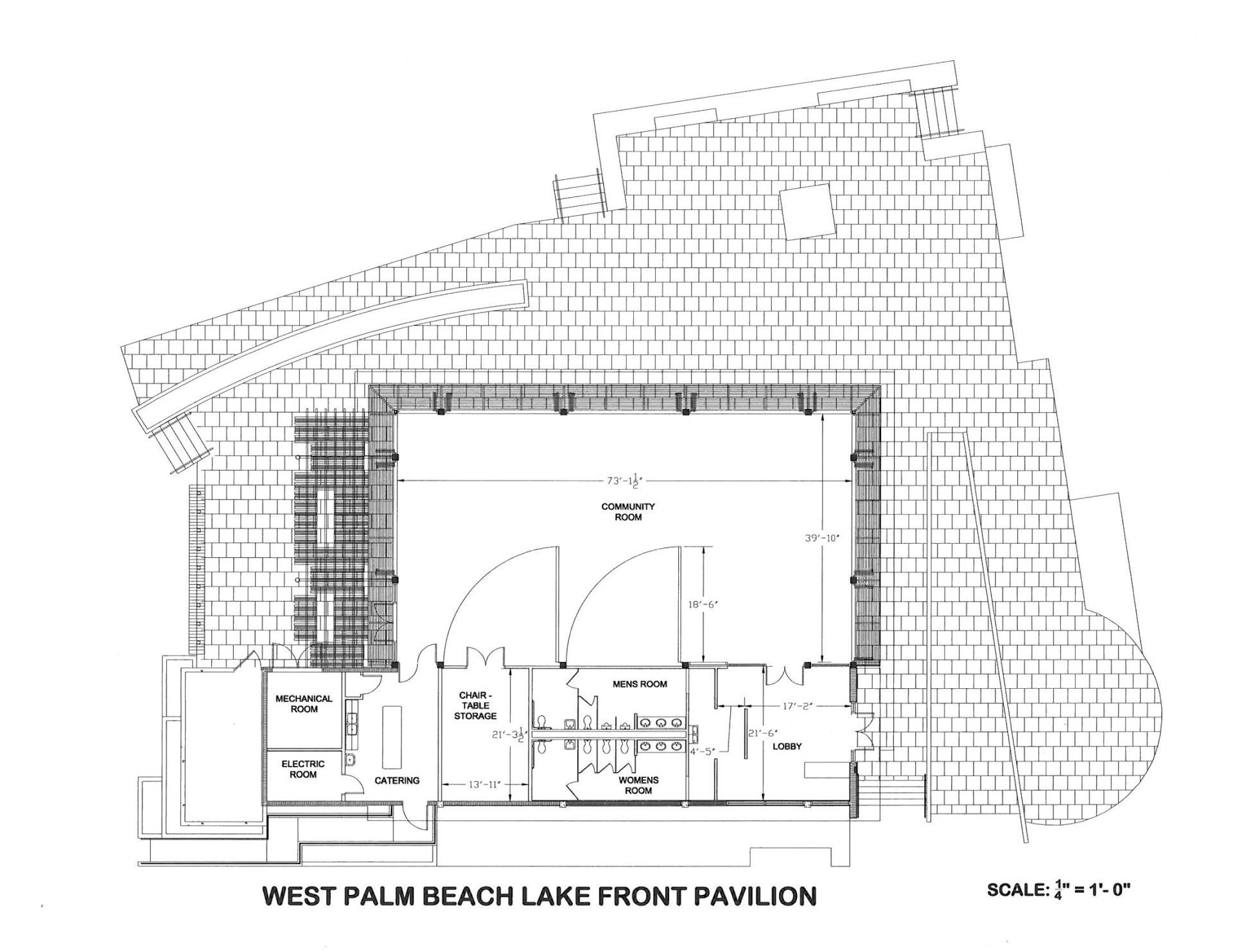 Lake Pavilion Floor Plan